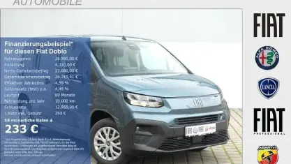 Neu Fiat Doblò Comfort 131 PS (96 kW) 2026 Libeccio blau metallic Van / Kleinbus