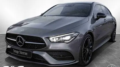 Gebraucht Mercedes CLA250 Shooting Brake AMG 224 PS (164 kW) 2021 Metalliclack mountaingrau Kombi