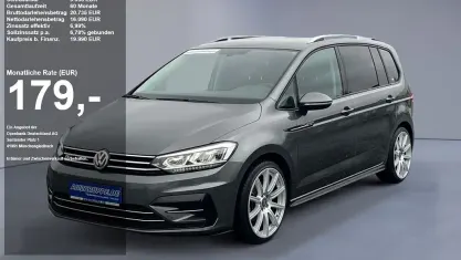 Gebraucht VW Touran Comfortline 150 PS (110 kW) 2019 Grau met Van / Kleinbus