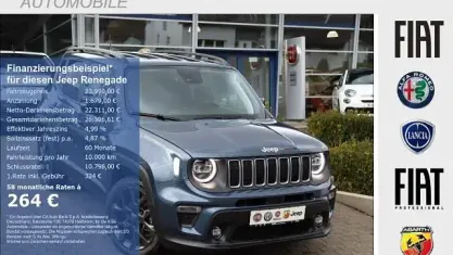 Occasion Jeep Renegade 131 ch (96 kW) 2024 Bleue SUV