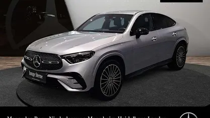 Hightechsilber Gebraucht 2025 Mercedes GLC220 AMG Coupé | 58.590 € (Superpreis)