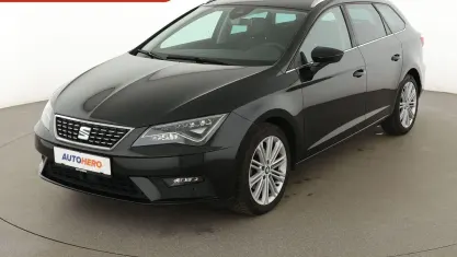 Gebraucht Seat Leon XCELLENCE 125 PS (91 kW) 2017 Schwarz Kombi