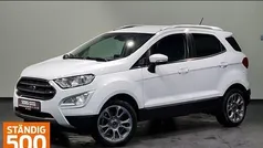Weiß, frozen white Gebraucht 2018 Ford Ecosport Titanium SUV | 11.980 € (Fairer Preis)
