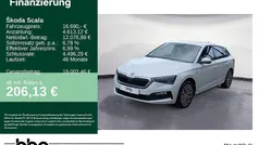 Weiß Gebraucht 2021 Skoda Scala Clever Kleinwagen | 16.690 € (Fairer Preis)