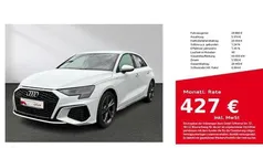 Gletscherweiß metallic Gebraucht 2023 Audi A3 S-Line Limousine | 29.880 € (Fairer Preis)