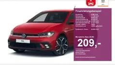 Kings red metallic Gebraucht 2023 VW Polo GTI Limousine | 28.800 € (Fairer Preis)