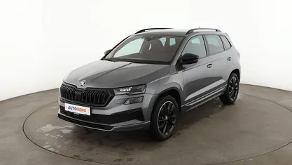 Gebraucht Skoda Karoq SportLine 190 PS (139 kW) 2023 Grau SUV