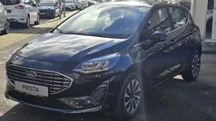 Agate black metallic Gebraucht 2023 Ford Fiesta Titanium Kleinwagen | 18.880 € (Fairer Preis)