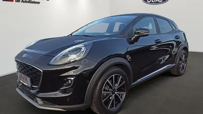 Obsidianschwarz metallic Gebraucht 2021 Ford Puma Titanium | 17.980 € (Fairer Preis)