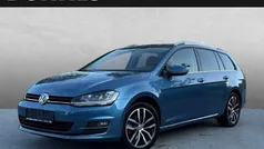 Blau (pacificblue metallic) Gebraucht 2013 VW Golf VII Highline Kombi | 12.690 € (Teuer)