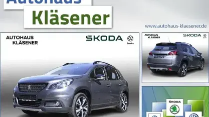 Käytetty Peugeot 2008 GT-line 110 HP (80 kW) 2019 Harmaa Katumaasturi