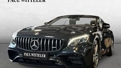 Usata Mercedes S63 AMG AMG 612 CV (450 kW) 2018 Blu Cabrio