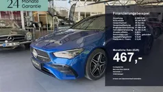 Metalliclack spektralblau Gebraucht 2024 Mercedes CLA200 AMG Coupé | 38.450 € (Fairer Preis)