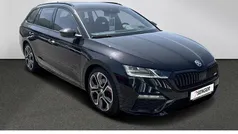 Schwarz Gebraucht 2021 Skoda Octavia RS Kombi | 29.980 € (Fairer Preis)