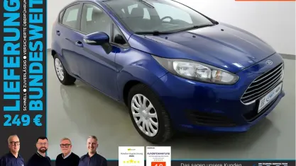 Gebraucht Ford Fiesta Trend 82 PS (60 kW) 2014 Blau Kleinwagen