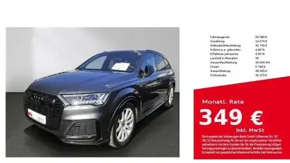 Usata Audi Q7 S-Line 286 CV (210 kW) 2023 Grigio SUV