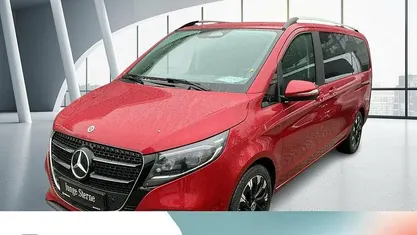 Hyazinthrot metallic Gebraucht 2025 Mercedes V250 Style Van / Kleinbus | 66.640 € (Superpreis)