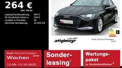 Mythosschwarz metallic Gebraucht 2025 Audi A3 Advanced Plus Limousine | 32.440 € (Fairer Preis)