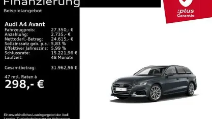 Gebraucht Audi A4 Advanced Plus 204 PS (150 kW) 2022 Grau Kombi