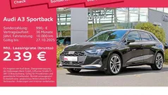 Gebraucht 2024 Audi A3 Sportback Ambiente Kombi | 32.960 € (Fairer Preis)