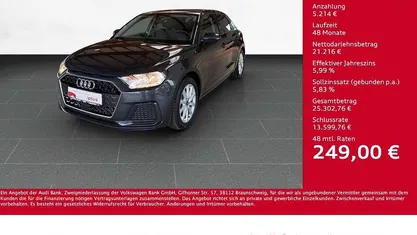 Grau Gebraucht 2025 Audi A1 Advanced Plus Limousine | 26.430 € (Fairer Preis)