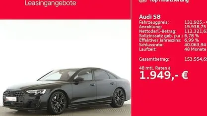 Gebraucht 2025 Audi S8 Ambiente Limousine | 132.925 €