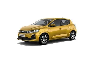 Neu Dacia Sandero Expression 122 PS (89 kW) 2025 Amber yellow (gelb) Kleinwagen