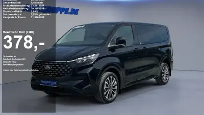 Neu Ford Tourneo Titanium X 170 PS (125 kW) 2026 Schwarz Van / Kleinbus