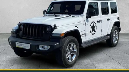 Weiß Gebraucht 2020 Jeep Wrangler Unlimited Sahara SUV | 42.690 € (Guter Preis)