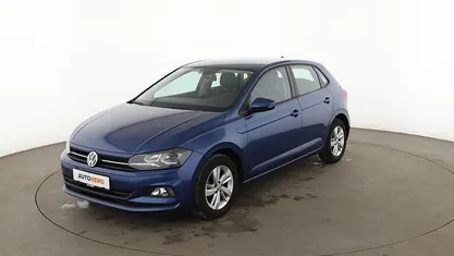 Gebraucht VW Polo Comfortline 2018 Blau Limousine