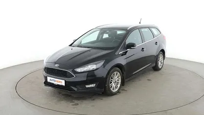 Schwarz Gebraucht 2018 Ford Focus Cool & Connect Kombi | 12.650 € (Fairer Preis)