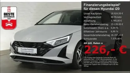 Gebraucht Hyundai i20 Prime 101 PS (74 kW) 2025 Grau Kleinwagen