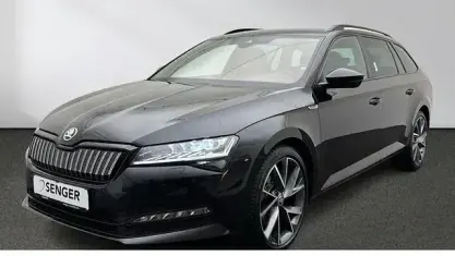 Gebraucht Skoda Superb SportLine 218 PS (160 kW) 2022 Schwarz Kombi