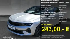 Kristall silber metallic Gebraucht 2023 Opel Astra Limousine | 22.900 € (Fairer Preis)