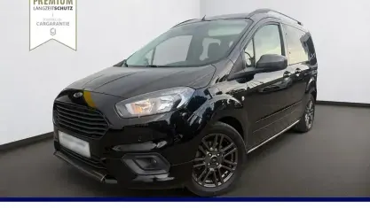 Gebraucht Ford Tourneo Courier Sport 101 PS (74 kW) 2019 Schwarz Van / Kleinbus