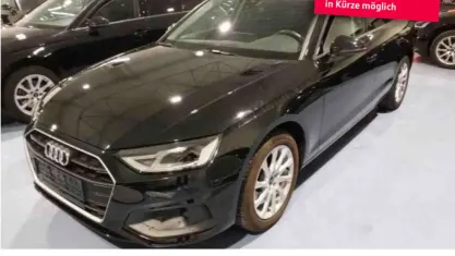 Usata Audi A4 Advanced 150 CV (110 kW) 2022 Nero Station wagon