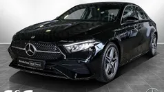 Metalliclack kosmosschwarz Gebraucht 2024 Mercedes A180 AMG Limousine | 30.950 € (Fairer Preis)