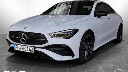 Käytetty Mercedes CLA200 AMG 163 HP (119 kW) 2025 Valkoinen Coupe - kaksiovinen
