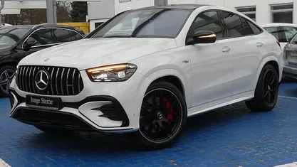 Gebraucht Mercedes GLE53 AMG AMG Line Premium Plus 449 PS (330 kW) 2025 Manufaktur lack manufaktur opalithweiß bright Coupé