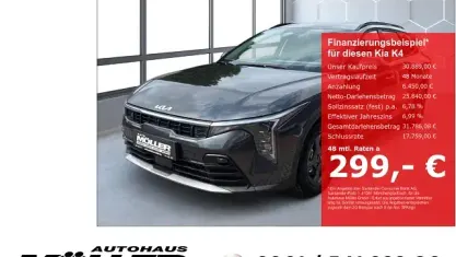 Neu Kia K4 Comfort 150 PS (110 kW) 2026 Interstellar grau metallic Kombi