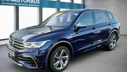 Gebraucht VW Tiguan Allspace R-line 200 PS (147 kW) 2023 Blau SUV