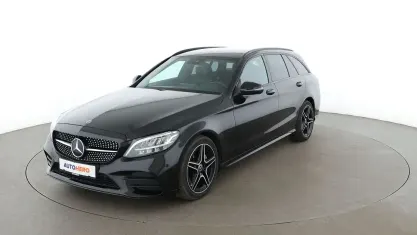 Gebraucht Mercedes C200 AMG line 184 PS (135 kW) 2018 Schwarz Kombi