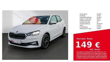 Weiß Gebraucht 2022 Skoda Fabia Style Limousine | 16.380 € (Fairer Preis)