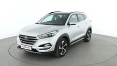 Grau Gebraucht 2018 Hyundai Tucson Premium SUV | 18.460 € (Fairer Preis)