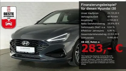 Gebraucht Hyundai i30 Advantage 140 PS (102 kW) 2025 Grau Limousine