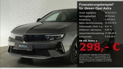 Używany Opel Astra 131 KM (96 kW) 2025 Szary Sedan/Limuzyna