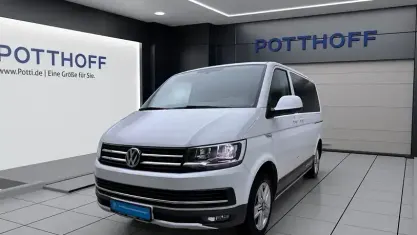 Gebraucht VW Multivan PanAmericana 199 PS (146 kW) 2019 Oryxweiß perlmutteffekt Van / Kleinbus