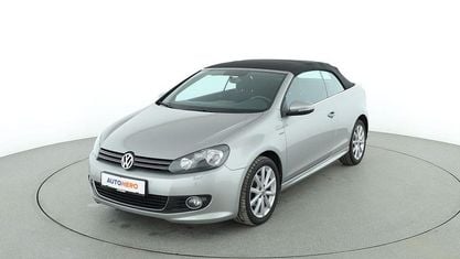 Second-hand VW Golf Cabriolet LOUNGE 105 CP (77 kW) 2016 Gri Cabrio