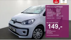 Weiß Gebraucht 2022 VW up! move up! Kleinwagen | 12.620 € (Fairer Preis)