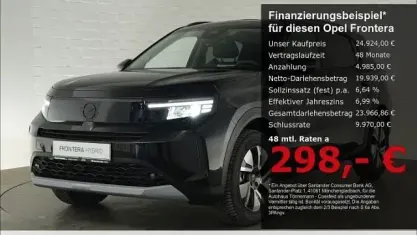 Gebraucht Opel Frontera 145 PS (106 kW) 2026 Schwarz SUV
